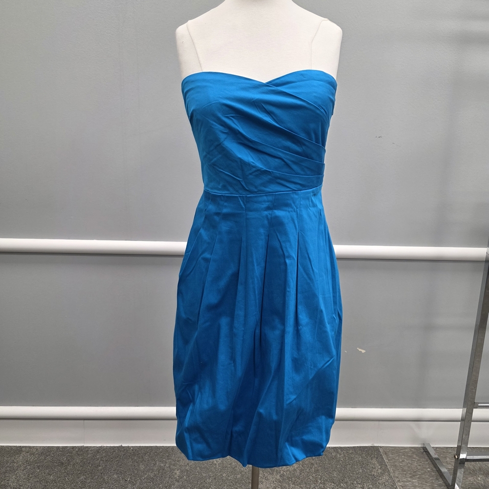Calvin Klein Vibrant Blue Strapless Dress